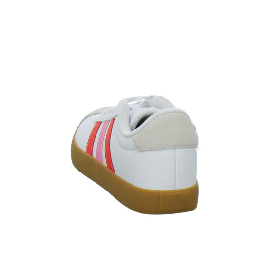 ADIDAS VL Court K Halbschuhe Weiß-kombi - 360° Ansicht
