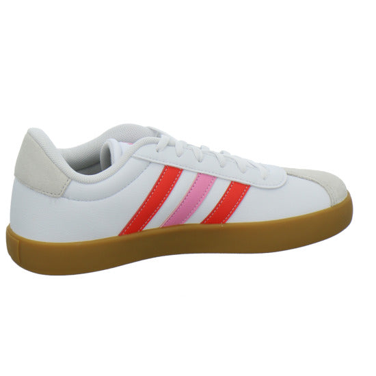 ADIDAS VL Court K Halbschuhe Weiß-kombi - 360° Ansicht
