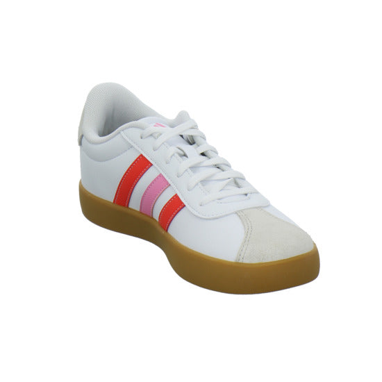 ADIDAS VL Court K Halbschuhe Weiß-kombi - 360° Ansicht