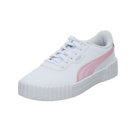 PUMA Carina 3.0 Blurry Dreams J Halbschuhe Weiß-kombi - 360° Ansicht