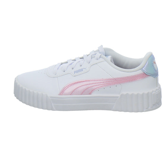 PUMA Carina 3.0 Blurry Dreams J Halbschuhe Weiß-kombi - 360° Ansicht