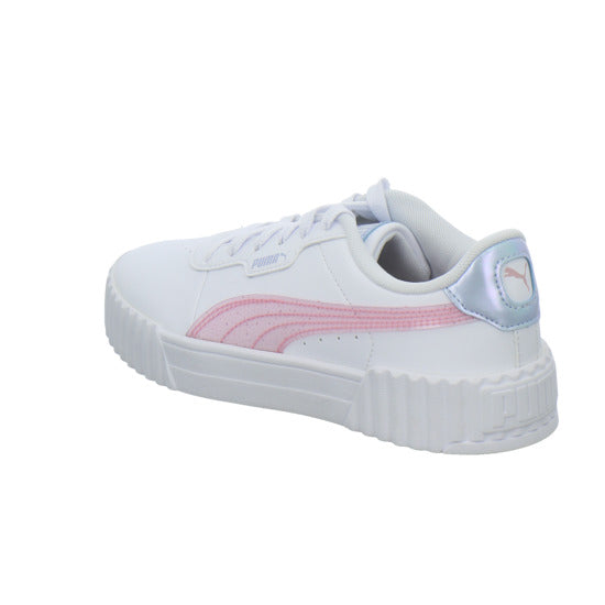 PUMA Carina 3.0 Blurry Dreams J Halbschuhe Weiß-kombi - 360° Ansicht