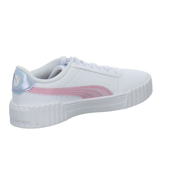 PUMA Carina 3.0 Blurry Dreams J Halbschuhe Weiß-kombi - 360° Ansicht