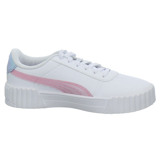 PUMA Carina 3.0 Blurry Dreams J Halbschuhe Weiß-kombi - 360° Ansicht