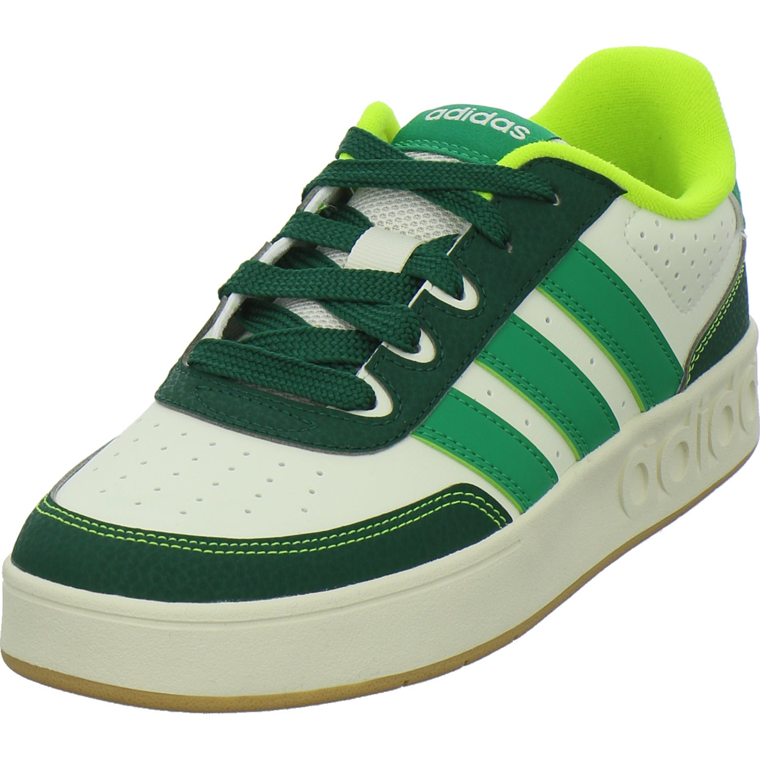 ADIDAS BREAKBASE J Halbschuhe Weiß-kombi