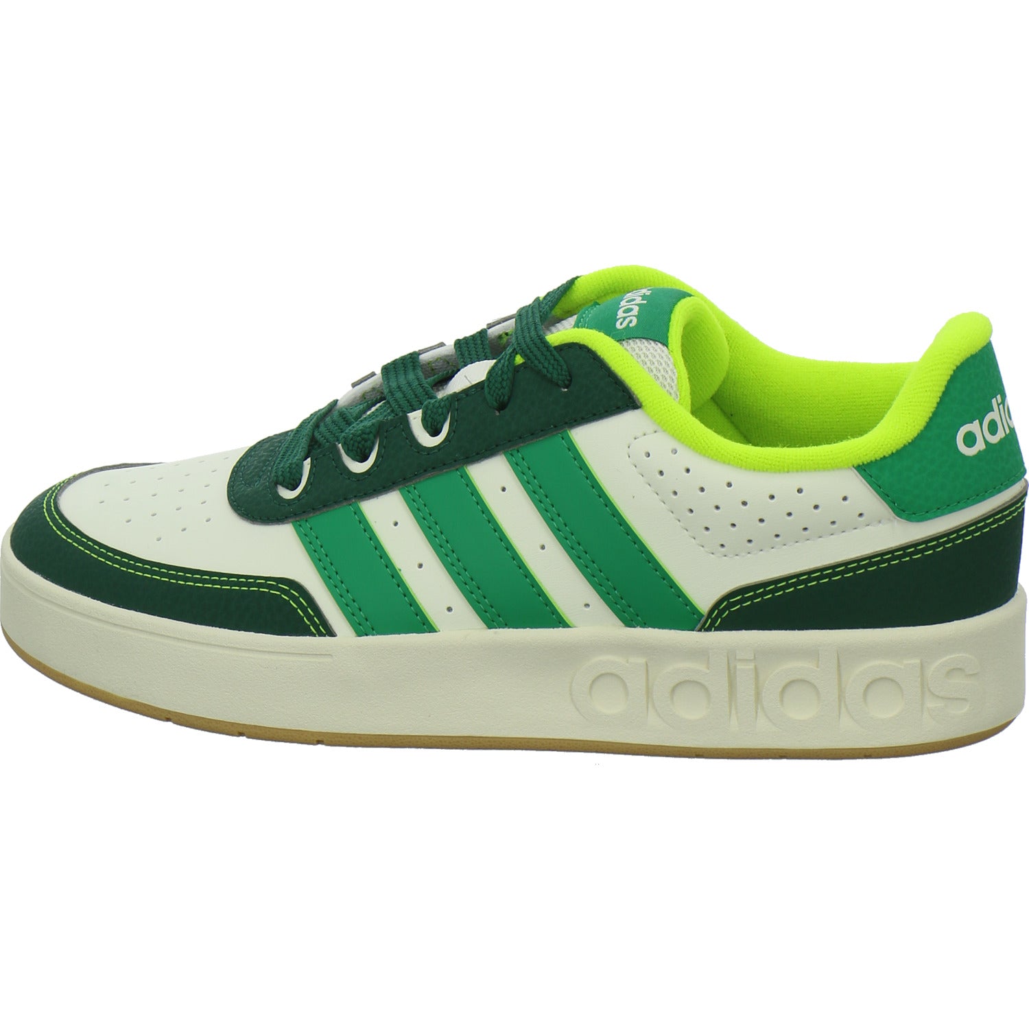 ADIDAS BREAKBASE J Halbschuhe Weiß-kombi