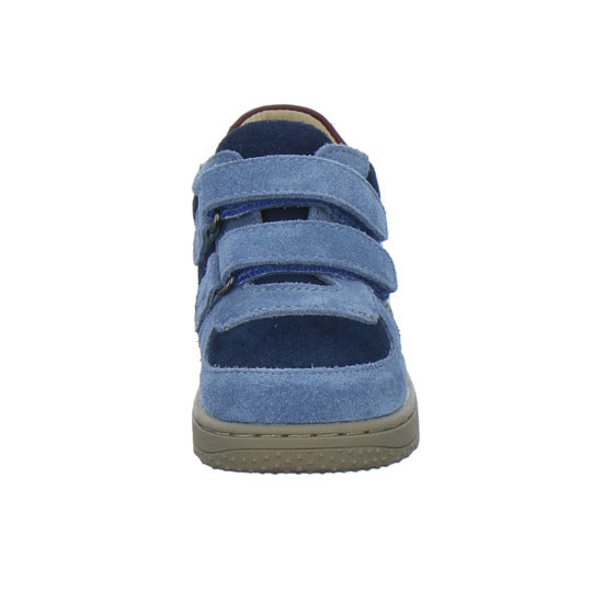 Shoesme Stiefel ungefüttert Blau-kombi