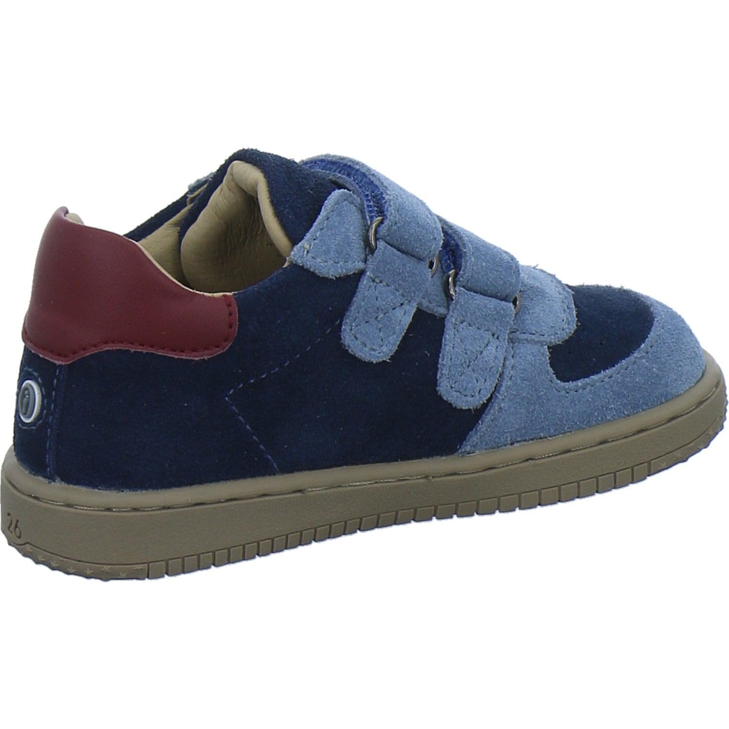 Shoesme Stiefel ungefüttert Blau-kombi