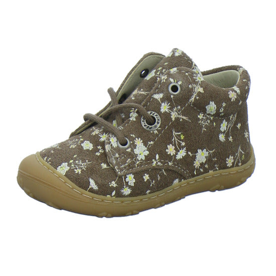 Ricosta Stiefel ungefüttert Dots Braun-kombi