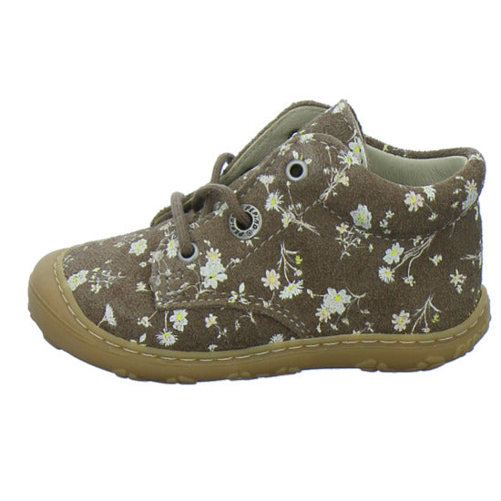 Ricosta Stiefel ungefüttert Dots Braun-kombi