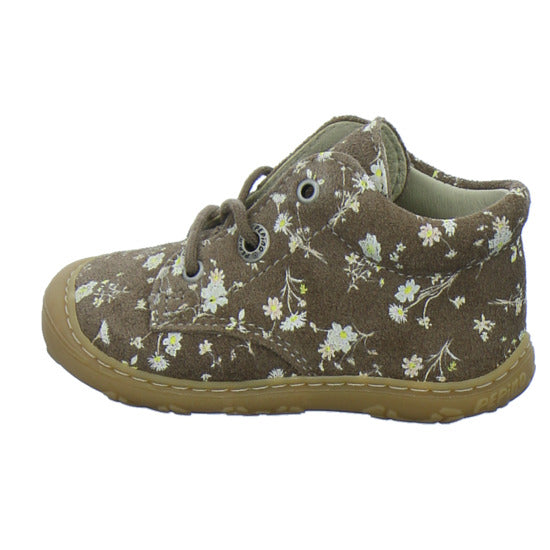 Ricosta Stiefel ungefüttert Dots Braun-kombi