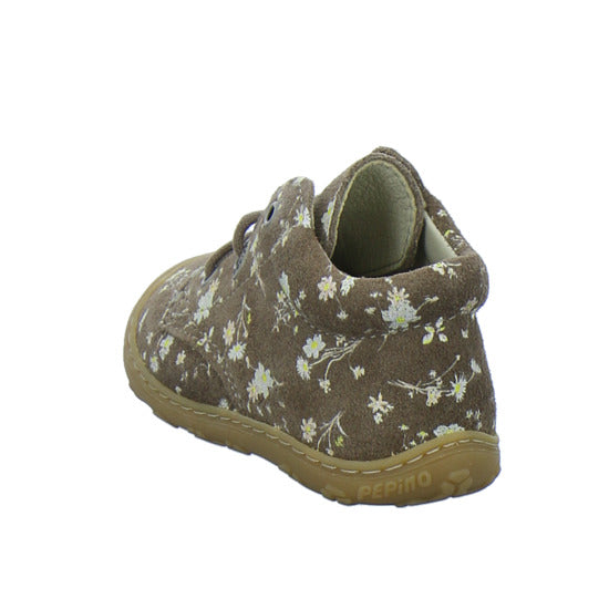 Ricosta Stiefel ungefüttert Dots Braun-kombi