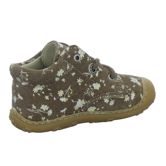 Ricosta Stiefel ungefüttert Dots Braun-kombi
