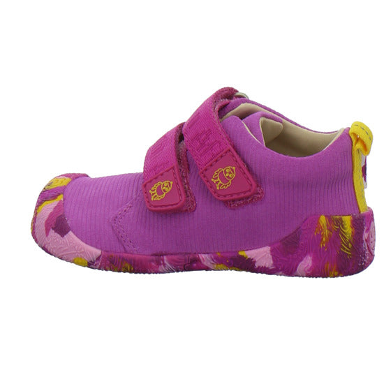 Affenzahn Stiefel ungefüttert Leder Walky Pink