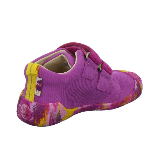 Affenzahn Stiefel ungefüttert Leder Walky Pink