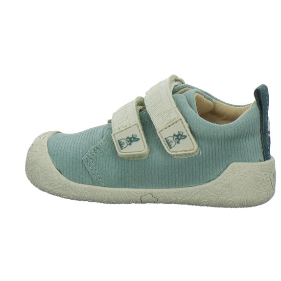 Affenzahn Stiefel ungefüttert Leder Walky Hellgrün