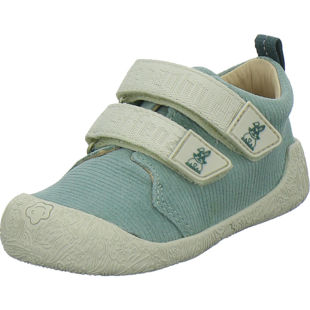 Affenzahn Stiefel ungefüttert Leder Walky Hellgrün