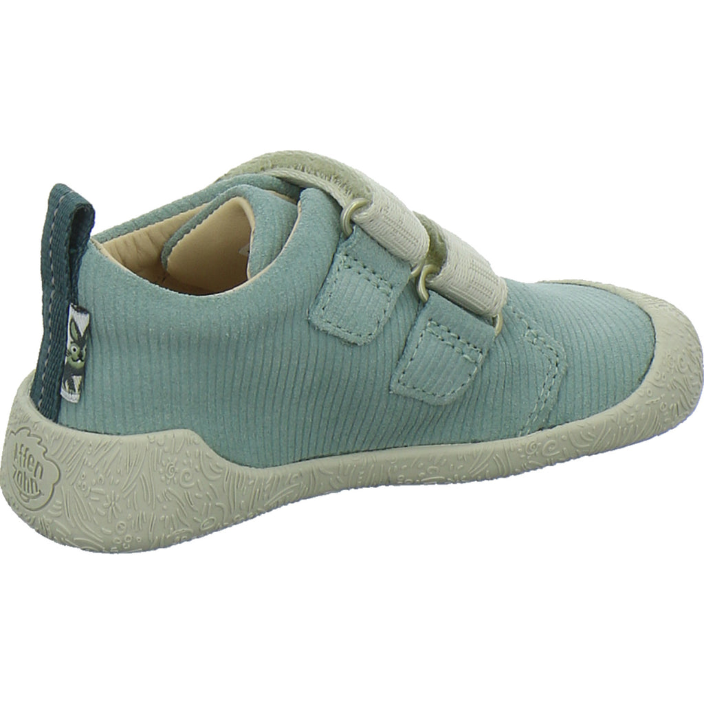 Affenzahn Stiefel ungefüttert Leder Walky Hellgrün