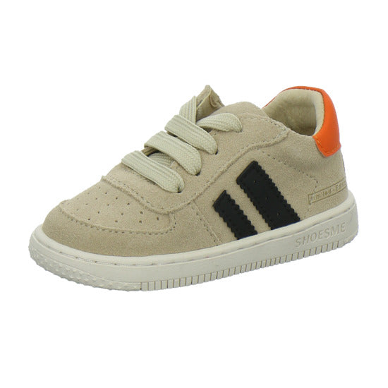 Shoesme Stiefel ungefüttert Beige-kombi