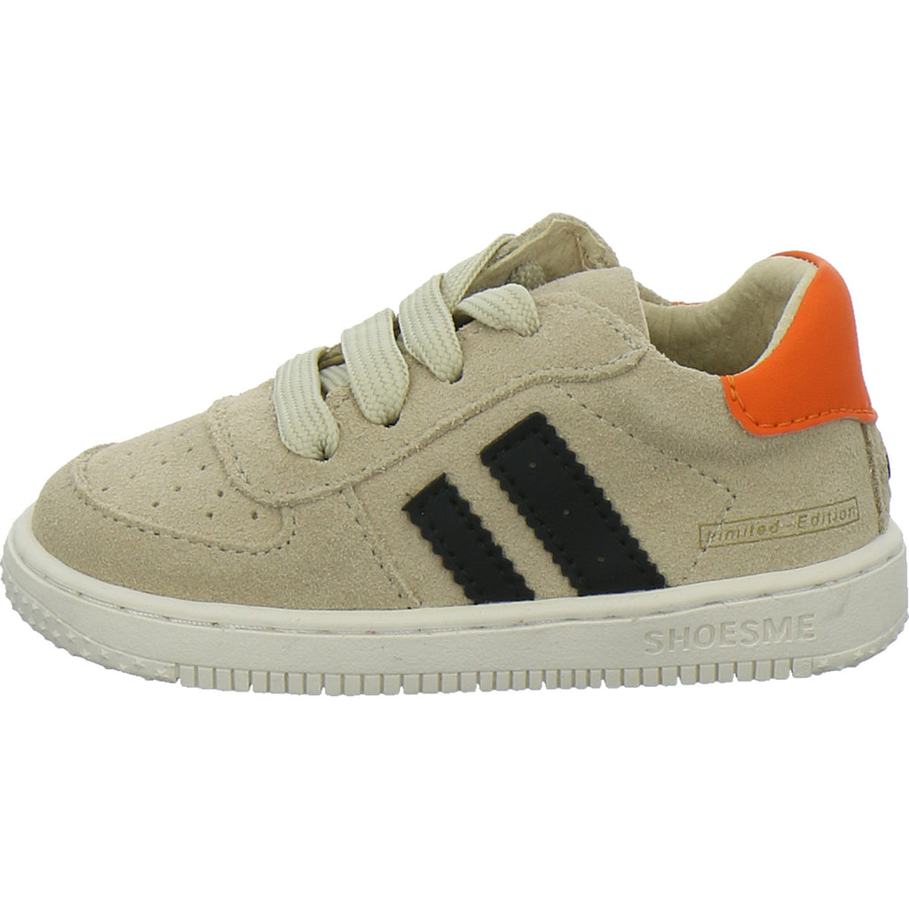 Shoesme Stiefel ungefüttert Beige-kombi
