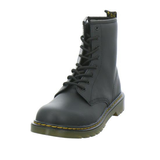 Dr. Martens Stiefel ungefüttert Unisex - Baby 1460 Junior Schwarz