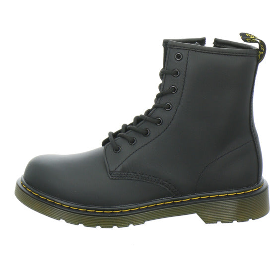Dr. Martens Stiefel ungefüttert Unisex - Baby 1460 Junior Schwarz