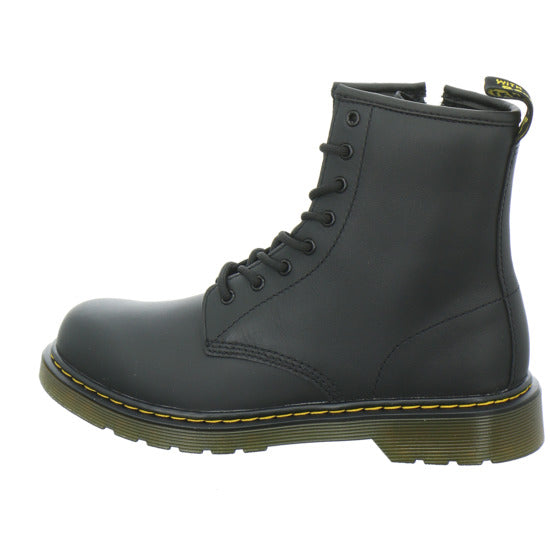 Dr. Martens Stiefel ungefüttert Unisex - Baby 1460 Junior Schwarz