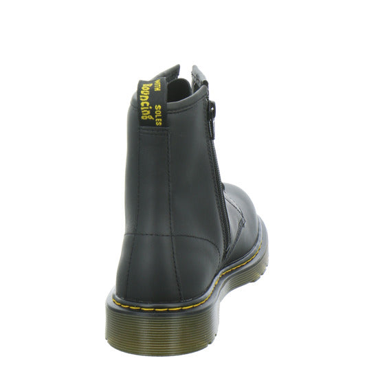 Dr. Martens Stiefel ungefüttert Unisex - Baby 1460 Junior Schwarz