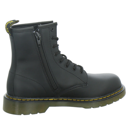 Dr. Martens Stiefel ungefüttert Unisex - Baby 1460 Junior Schwarz
