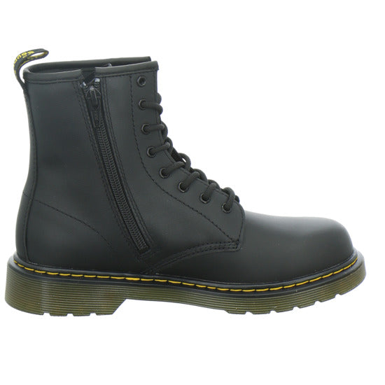 Dr. Martens Stiefel ungefüttert Unisex - Baby 1460 Junior Schwarz