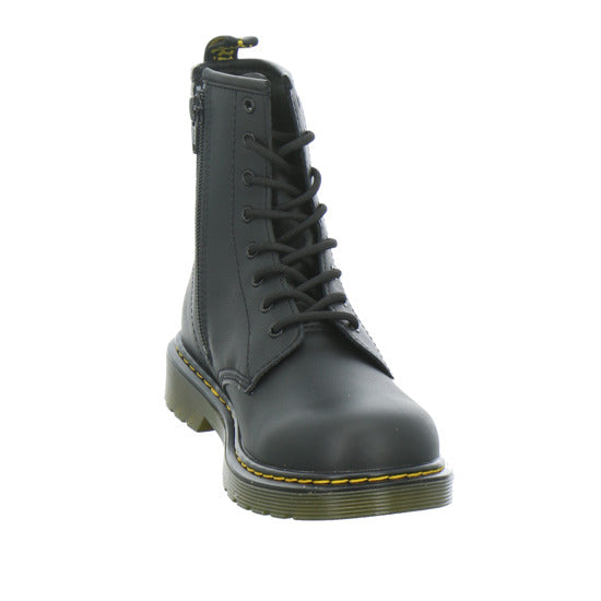 Dr. Martens Stiefel ungefüttert Unisex - Baby 1460 Junior Schwarz
