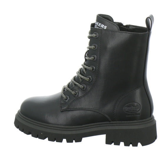 Dockers Stiefel ungefüttert Mädchen Schwarz