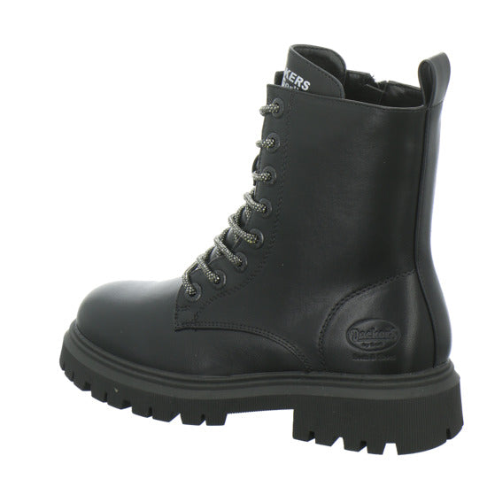 Dockers Stiefel ungefüttert Mädchen Schwarz