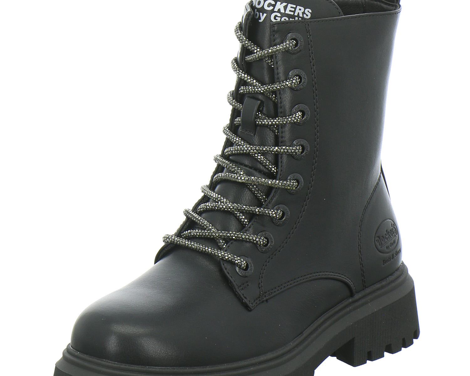 Dockers Stiefel ungefüttert Mädchen Schwarz