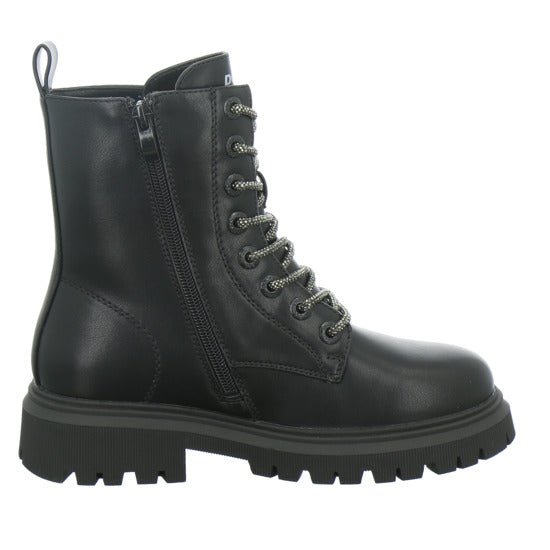 Dockers Stiefel ungefüttert Mädchen Schwarz