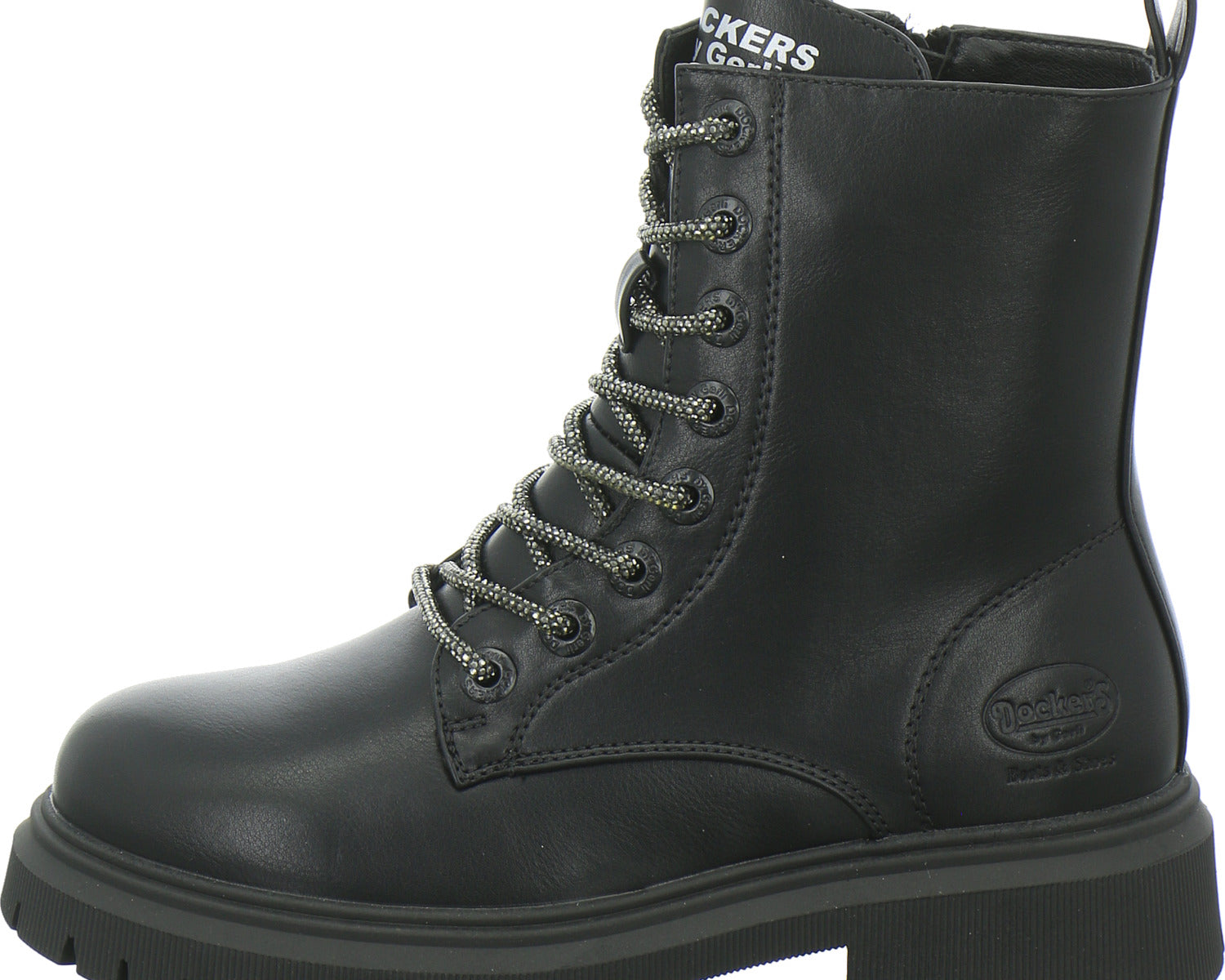 Dockers Stiefel ungefüttert Mädchen Schwarz