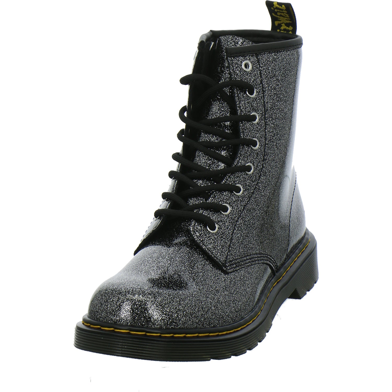 Dr. Martens 1460 J Stiefel ungefüttert Schwarz-kombi