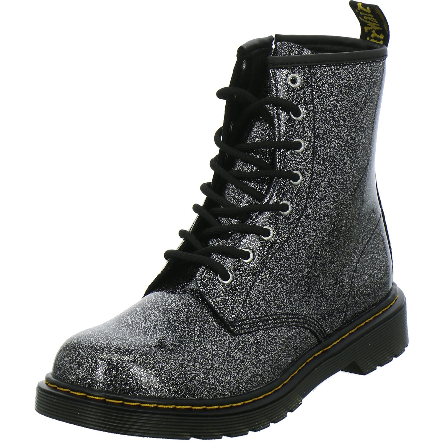 Dr. Martens Stiefel ungefüttert Mädchen 1460 J Schwarz-kombi