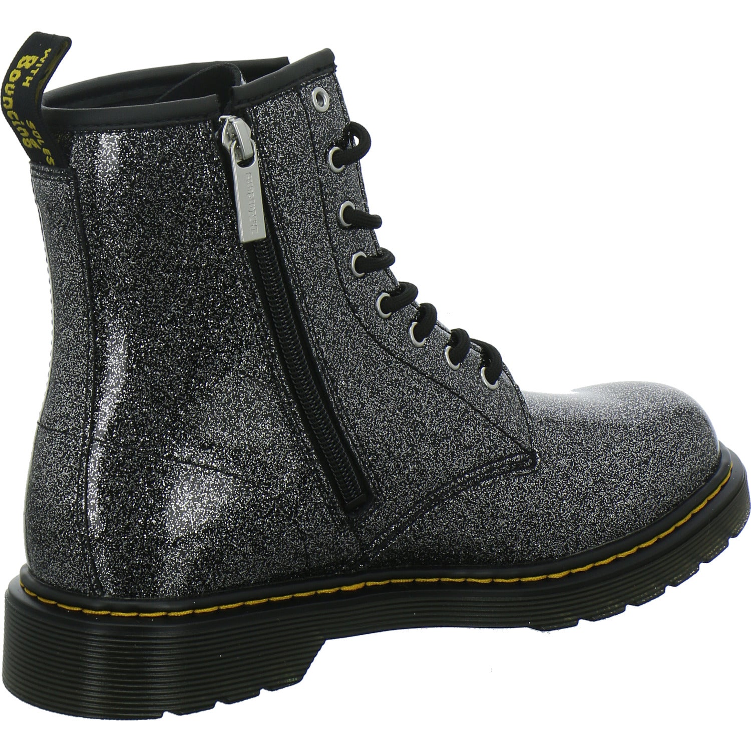 Dr. Martens 1460 J Stiefel ungefüttert Schwarz-kombi
