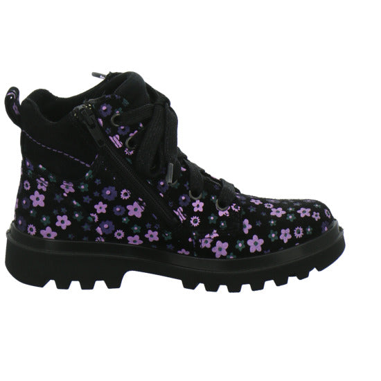 Superfit Stiefel ungefüttert Mädchen Abby Schwarz-kombi