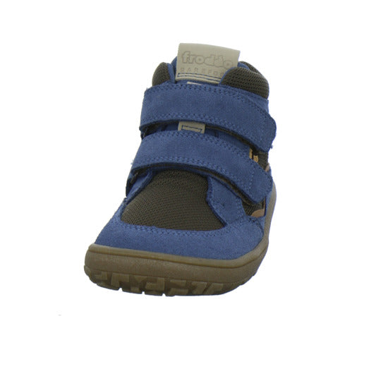 Froddo Barefoot Stiefel ungefüttert Blau-kombi - 360° Ansicht