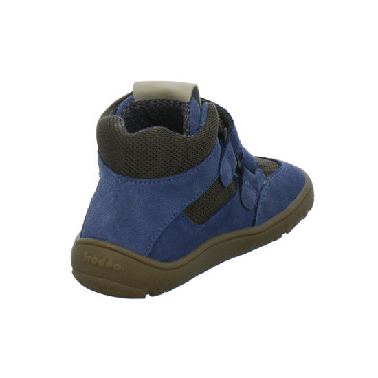 Froddo Barefoot Stiefel ungefüttert Blau-kombi - 360° Ansicht