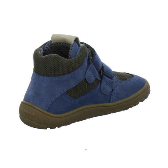 Froddo Barefoot Stiefel ungefüttert Blau-kombi - 360° Ansicht
