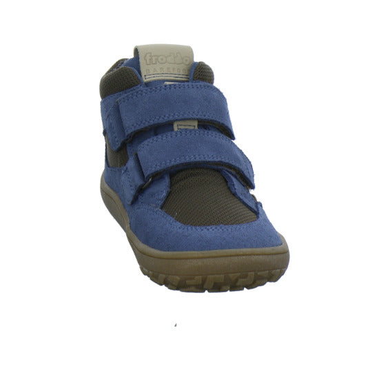Froddo Barefoot Stiefel ungefüttert Blau-kombi - 360° Ansicht