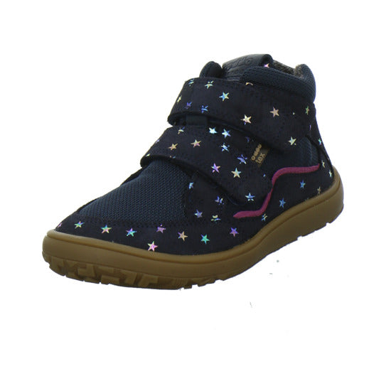 Froddo Stiefel ungefüttert Mädchen Barefoot Blau-kombi