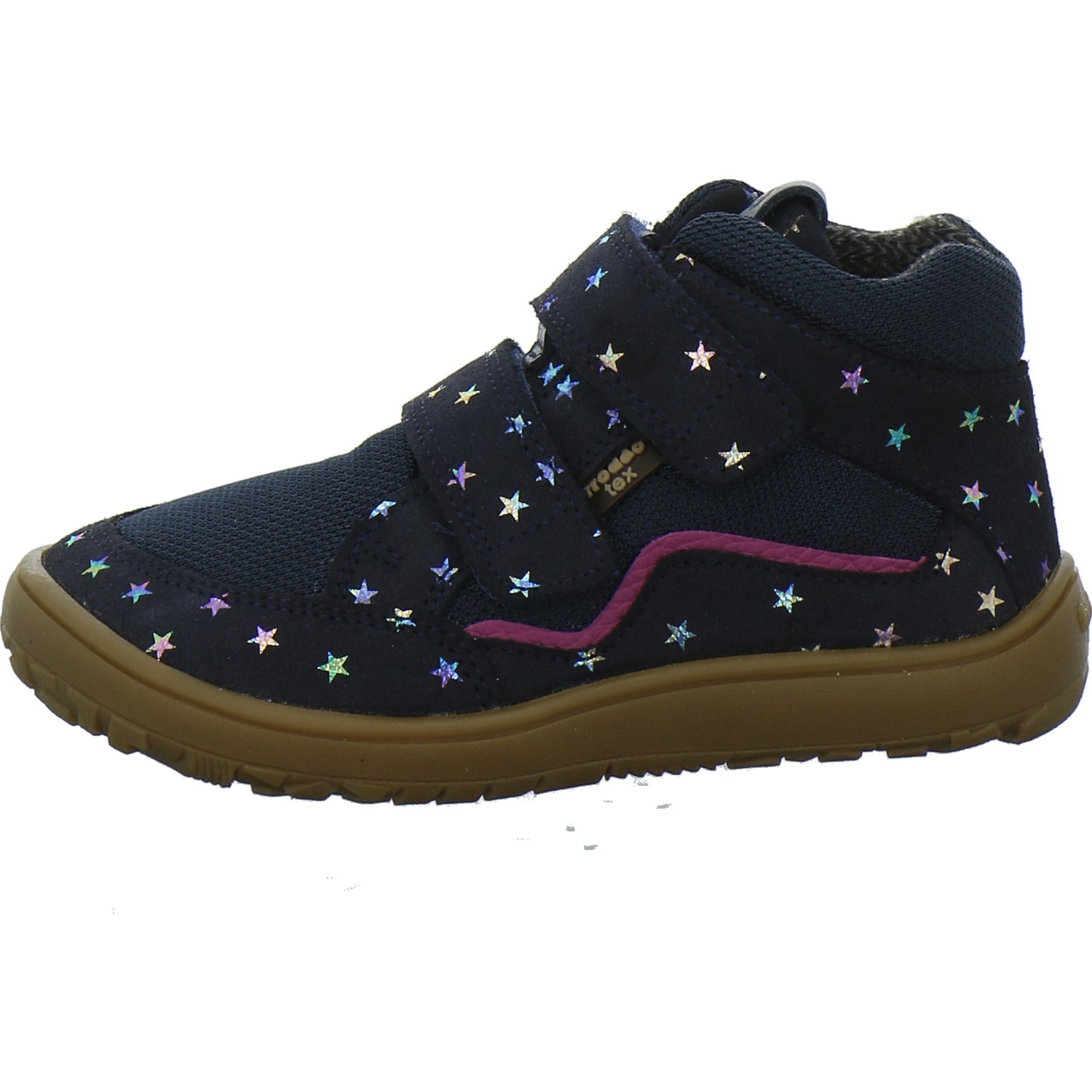 Froddo Stiefel ungefüttert Mädchen Barefoot Blau-kombi