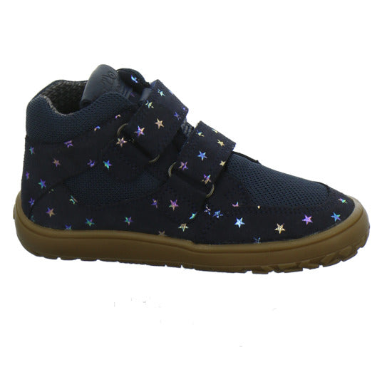 Froddo Stiefel ungefüttert Mädchen Barefoot Blau-kombi