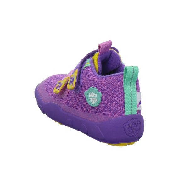 Affenzahn Knit Happy Stiefel ungefüttert Violett - 360° Ansicht