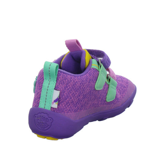 Affenzahn Knit Happy Stiefel ungefüttert Violett - 360° Ansicht