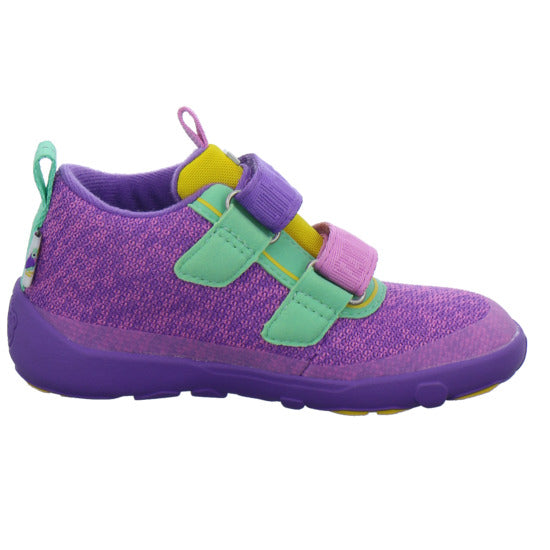 Affenzahn Knit Happy Stiefel ungefüttert Violett - 360° Ansicht